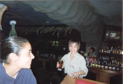 Tenille at the Okinawa Bar
