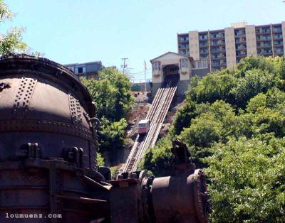 Bessemer Converter With The Incline In Background