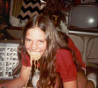 Haha. Oh, arent teenagers funny. :) Well, my friend Kim used to eat alot of Top Ramen.