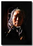 Chinese Woman with Scarf