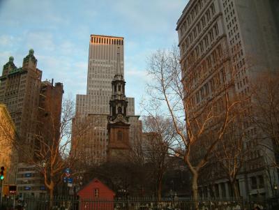 Church next to WTC site