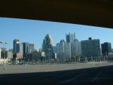 Skyline through the covers, Pittsburgh, PA