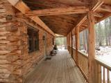 Log Home Porch