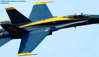 USN Blue Angels F/A-18 Hornet military aviation air show stock photo #3563