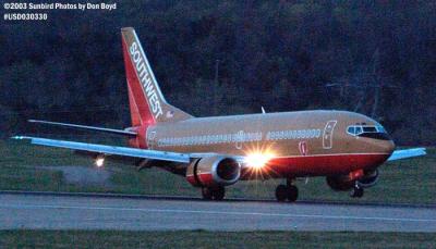 Southwest Airlines B737-3H4 N654SW aviation stock photo #3661