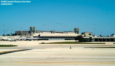 2003 - Palm Beach International Airport Terminal airport stock photo #3932