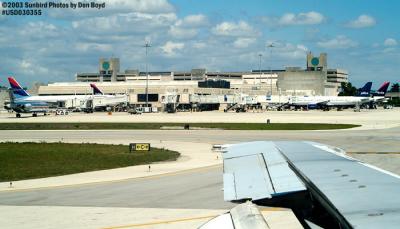 2003 - Palm Beach International Airport Terminal airport stock photo #3933
