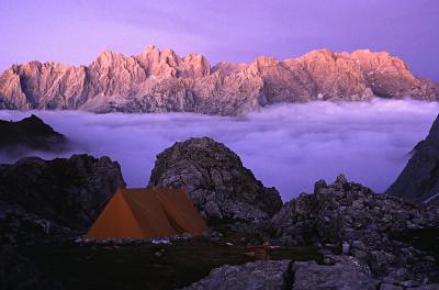 Picos de Europa, Central Massif from top camp