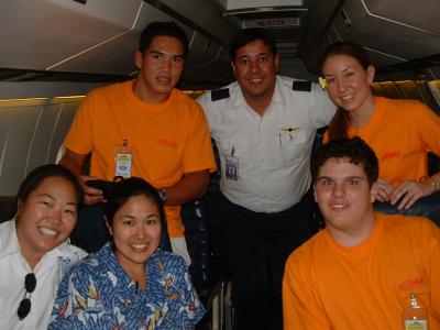 Here's your crew bound for Moloka'i.