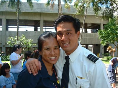 Mr. & Mrs. Aloha - Darrin (Explorers Graduate, class of 1990) & Maile