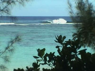 black rock surf spot...very shallow and powerful..one of the best spots on the island