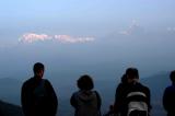 sunrise over Annapurna range