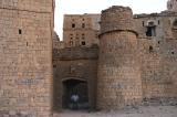 Medieval looking gate to Hababa