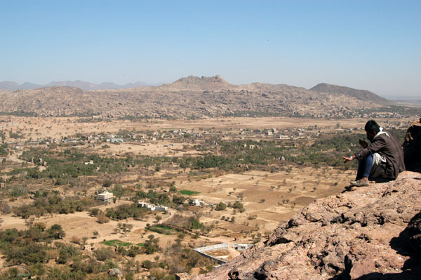 Wadi Dhahr overlook
