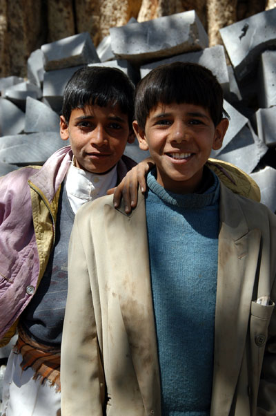 Boys at Dar al-Hajar
