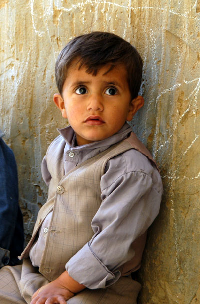 Young boy in Thula, Yemen