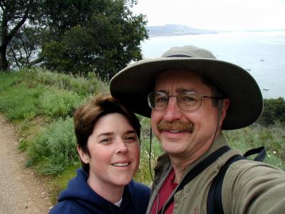 Bob & Katie on the trail