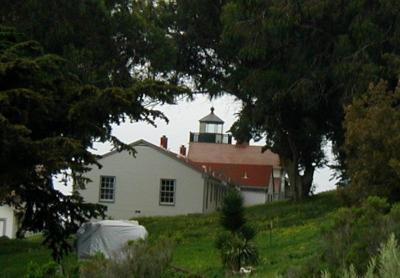 View from the trail of Point SLO Lighthouse