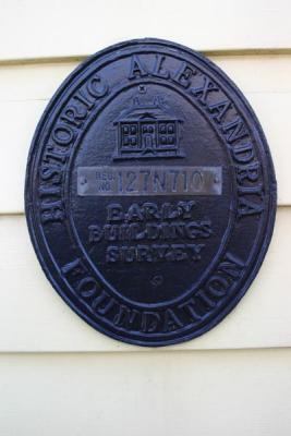 Historic Home registry plate