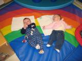 Carson and Keelan at Daycare