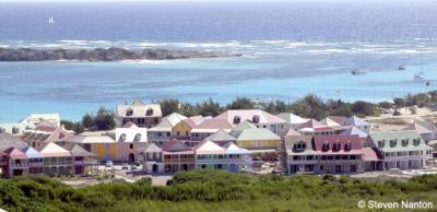 Seaside houses in Aruba