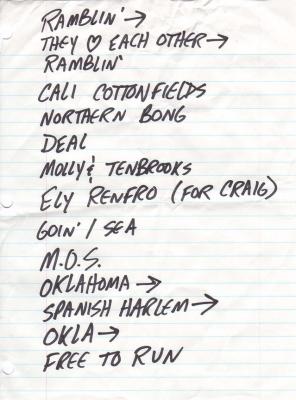YMSB | 05.23.2002 | Sweetwater, Mill Valley, CA