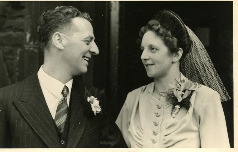 Dylans Great-Grandparents, Alf and Amy - 57 years ago today