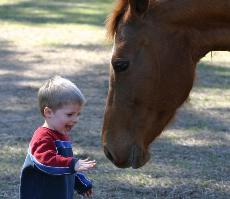 keep your finger out of my nose!