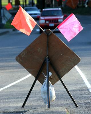 Road works