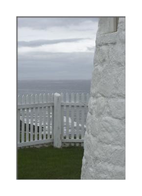Pemaquid Light (Maine Lighthouse Fence ocean)