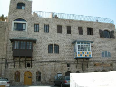 Building facing Jaffa Port