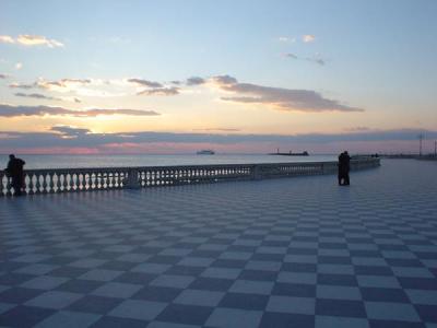 Livorno - Lovers at Sunset
