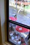 View of a riverwalk snackbar *