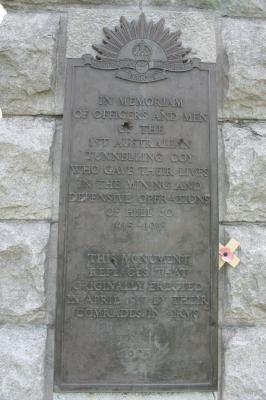 Hill 62 - Australian Memorial
