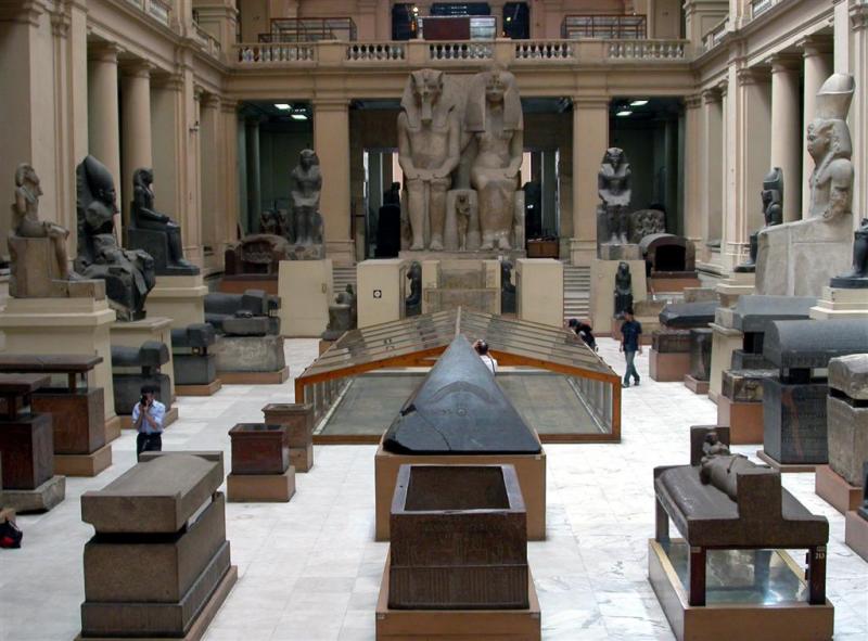 Atrium du musée du Caire
