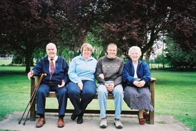 Grampy, Susan, Uncle Richard and Hazel.