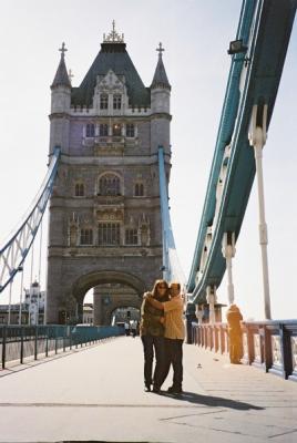 John and Karen and the Tower Bridge.