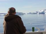 Crewmate enoying the vista at the BBQ