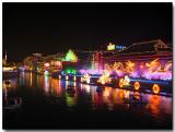 River at night, Nanjing