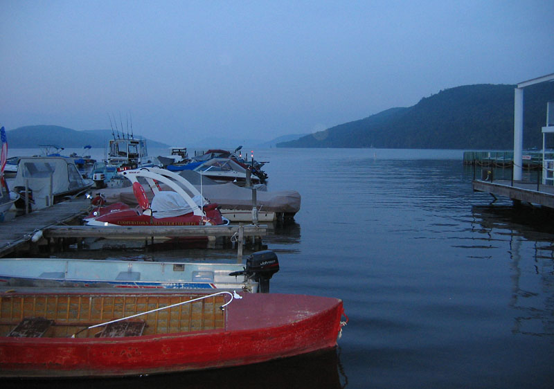 Evening on Lake Otsego