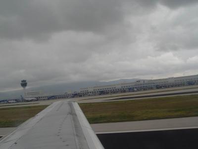 Takeoff from Athens International Airport