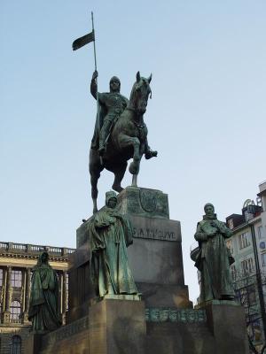 Saint Venceslas statue