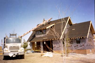 SHINGLES, WATER TIGHT - the shingles are delivered
