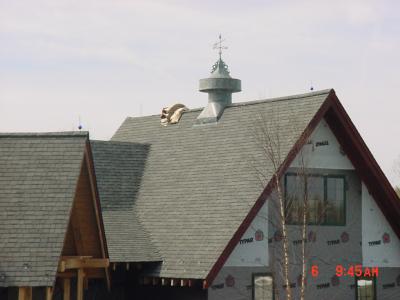 The Cupola and shingles go very well together
