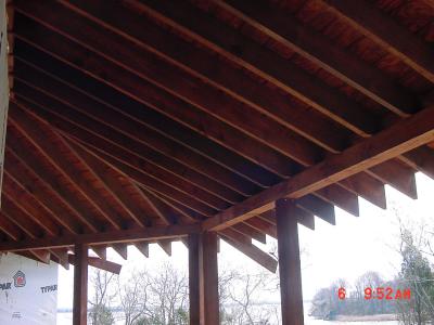 Speaking of the overhang, I couldn't resist - it reminds me of our room at La Source in Grenada