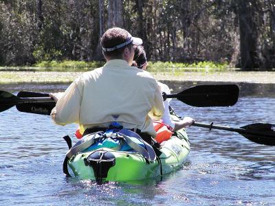 In Tandem, rudder down