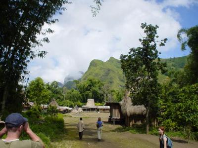 village in Ndele Province, Flores