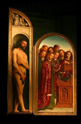 Adam by Jan Van Eyck