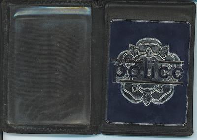 UK Police Wallet Badge