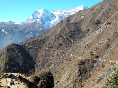 Tengboche trail fm Namche